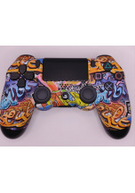 Dualshock 4  Custom Hall Effect -  Grafitty Wall 