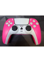 Dualsense Hall Effect 5.0 Custom -  Pink and White 
