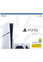 Playstation 5 Slim 1TB  + druh� ovlada� Dualsense White