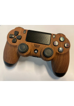 Sony DualShock 4 Custom - Dark Wood
