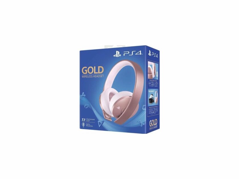 Sony PS4 Gold Wireless Headset, růžová (PS719969600) Herní